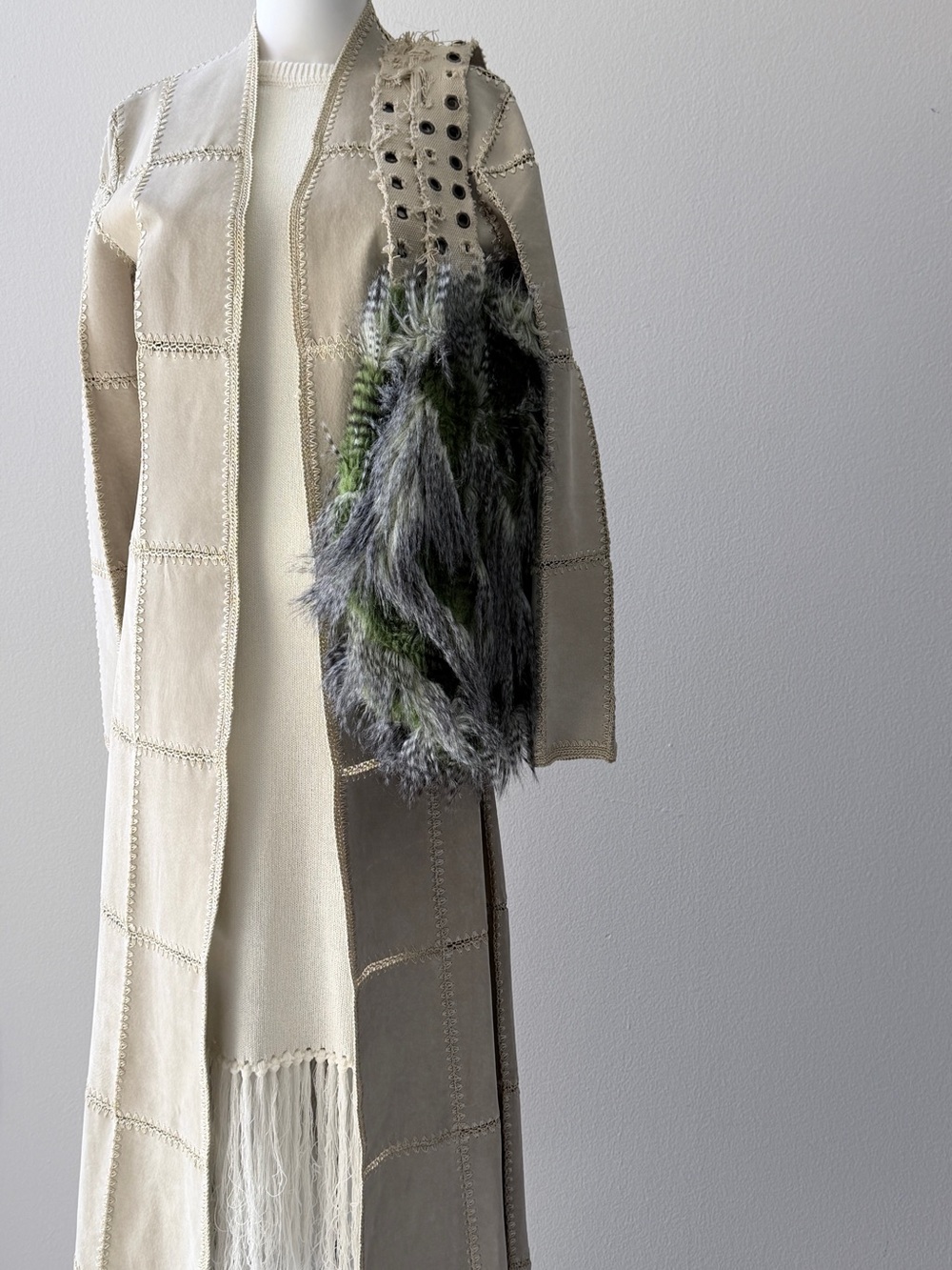 Custo Barcelona Hype Fur Boho Bag - Picture 5 of 10